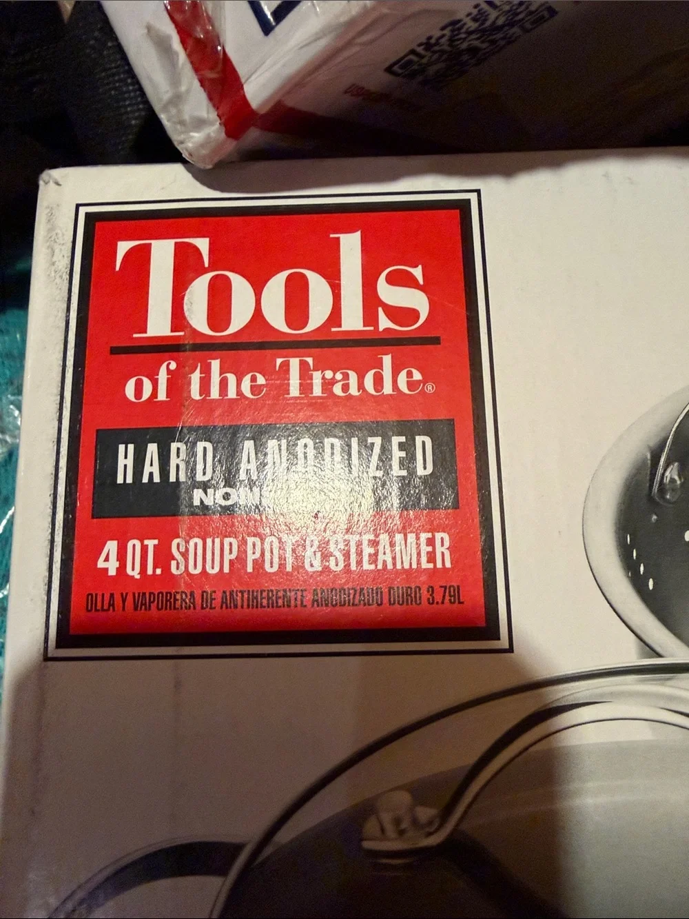 Tools of the Trade Hard Anodized Nonstick Soup Pot & Steamer 4 Qt